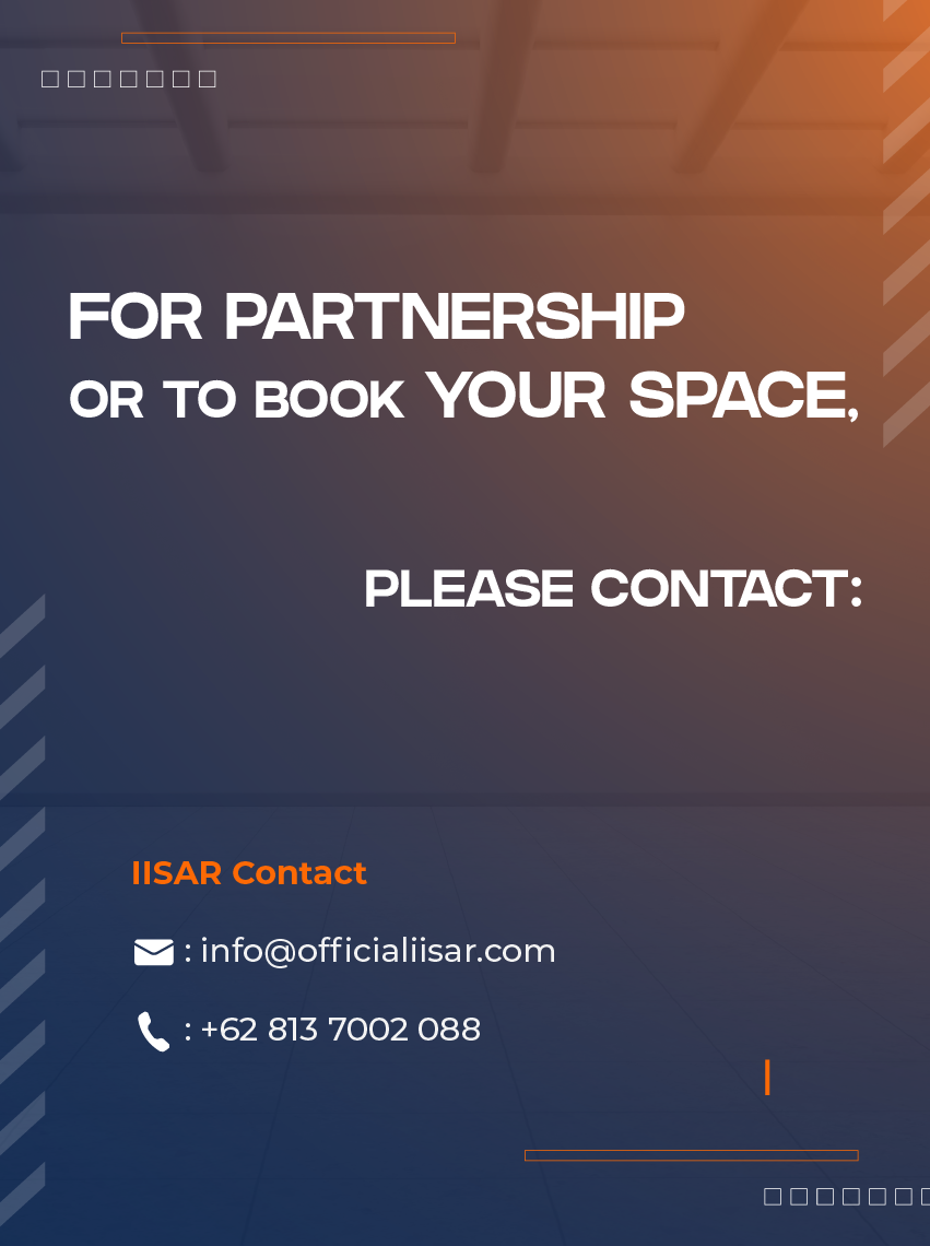 BOOK YOUR SPACE
